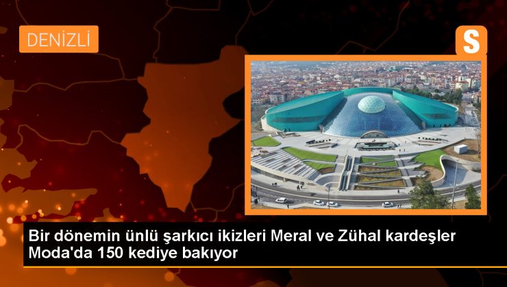 Ünlü ikizler Meral ve Zuhal kardeşler, Kadıköy Moda sokaklarında 150 kediye bakıyor