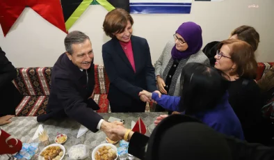 Tepebaşı Belediye Başkanı Ahmet Ataç ve CHP Eskişehir Büyükşehir Belediye Başkan Adayı Ayşe Ünlüce, EYBİLDER’i ziyaret etti