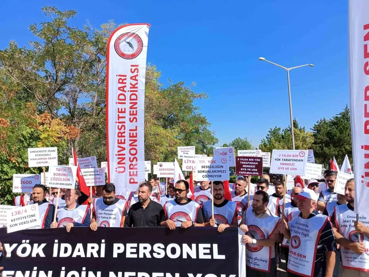 ÜNİPERSEN’den YÖK’e Tayin Sorunu İçin Basın Açıklaması