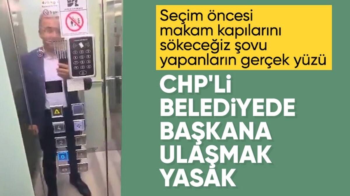 CHP’li Beyoğlu Belediyesi’nde başkanlık makamına çıkışlar kapatıldı