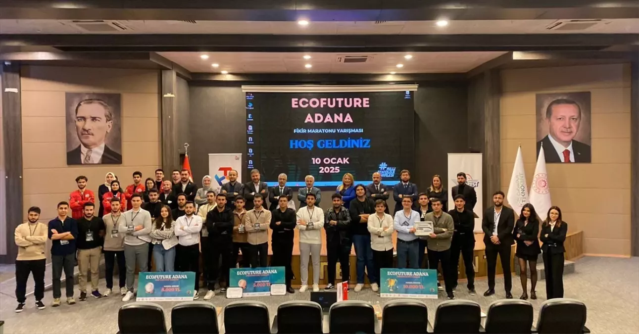 Adana’da EcoFuture Fikir Maratonu Düzenlendi