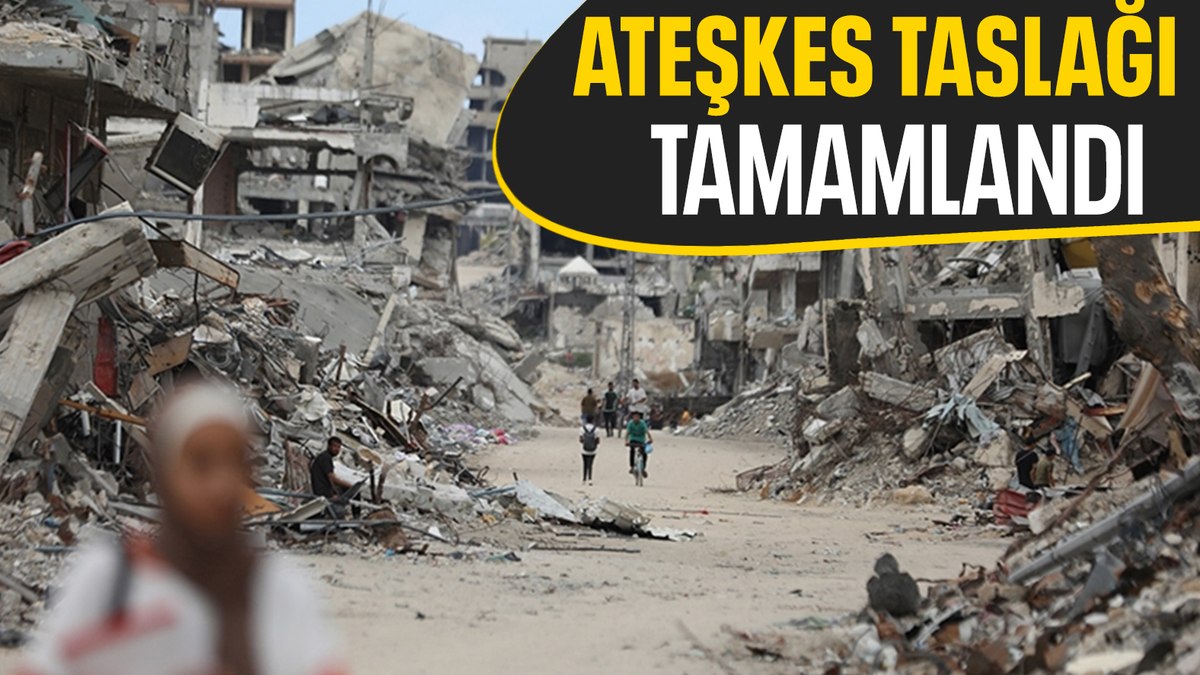 Gazze’de ateşkes anlaşmasının nihai taslağı tamamlandı