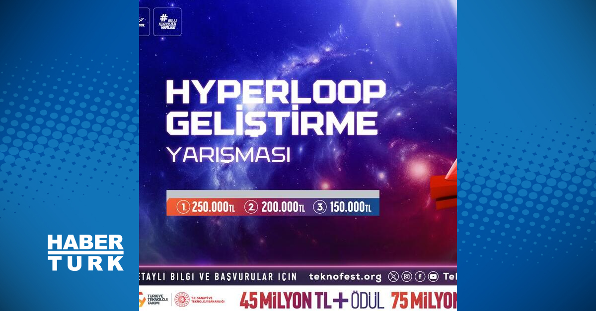 Geleceğin Ulaşım Teknolojileri Hyperloop Geliştirme Yarışmasında